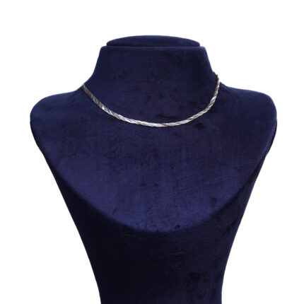 Silver Flamboyant chain for Her Material silver