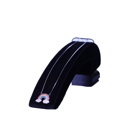 Silver fainbow chain forter